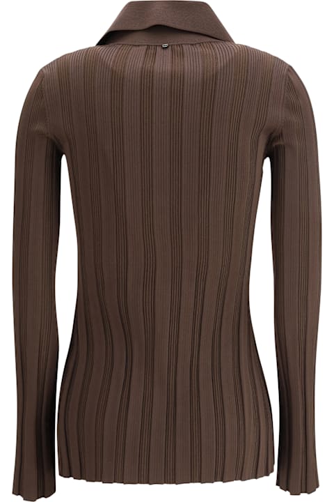 أدوات منزلية SportMax Glossy Viscose Cardigan