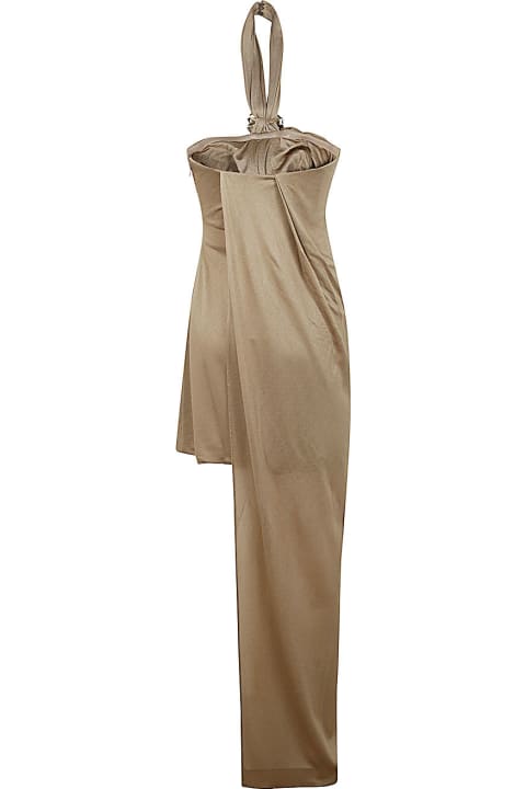 Blumarine Jumpsuits for Women Blumarine 4a113a Dress Sable Goldrose