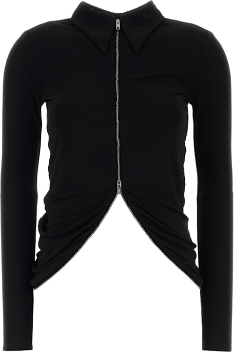 Homeware Alexander Wang Black Stretch Viscose Shirt