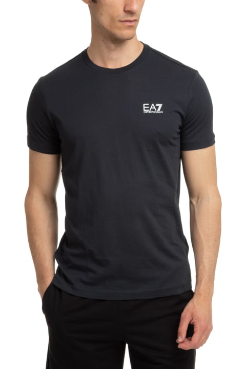 EA7 Topwear for Men EA7 Core Identity Cotton T-shirt