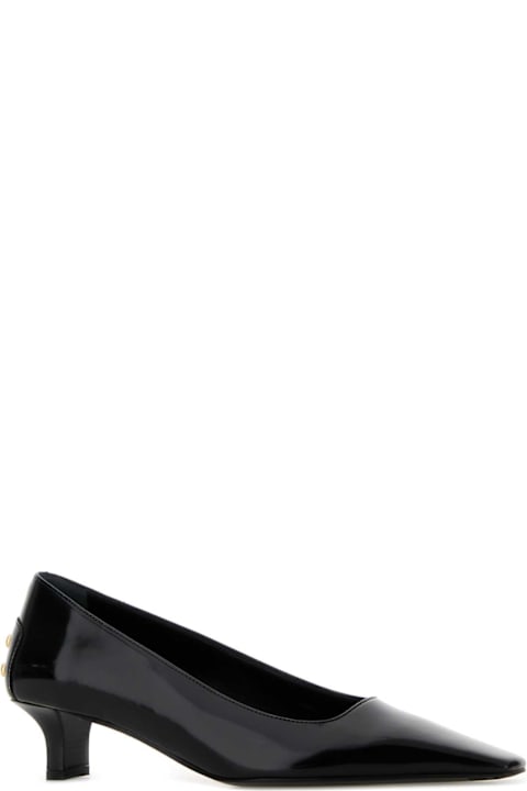 Tod's Black Leather Pumps