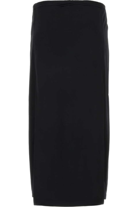 Courrèges for Women Courrèges Black Polyester Skirt
