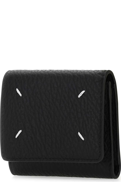 Homeware Maison Margiela Black Leather Wallet