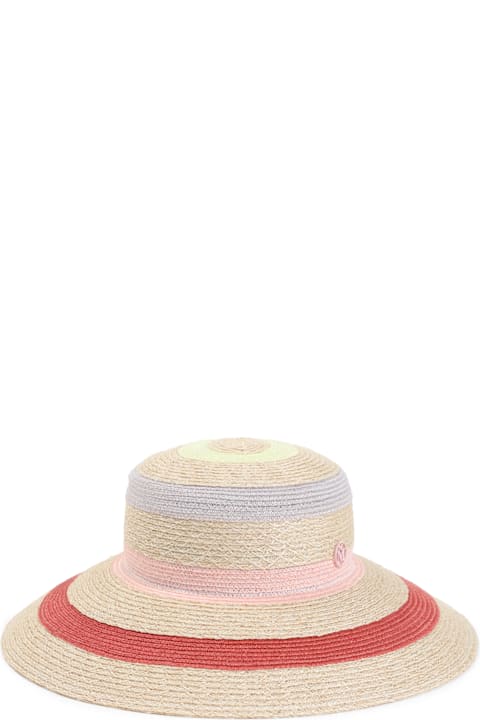 Maison Michel for Women Maison Michel Rena Stripey Hat