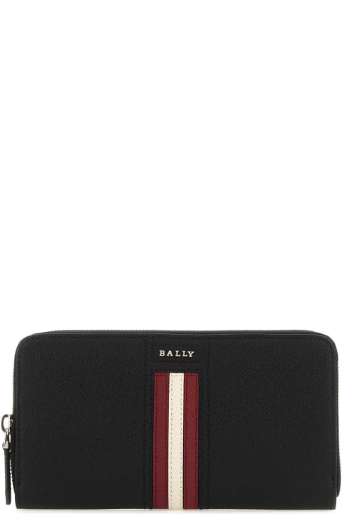 Bally Wallets for Men Bally Black Leather Wallet