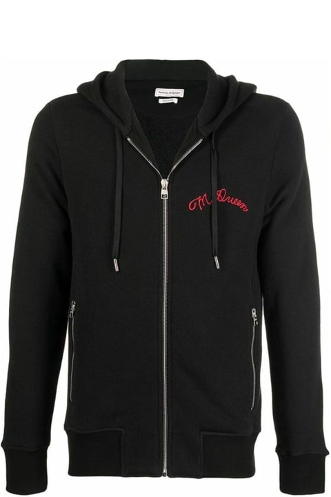 أدوات منزلية Alexander McQueen Hooded Zipped Sweatshirt