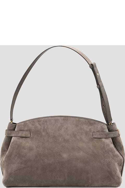 Ferragamo for Women Ferragamo Brown Leather Hug Multipocket (l)