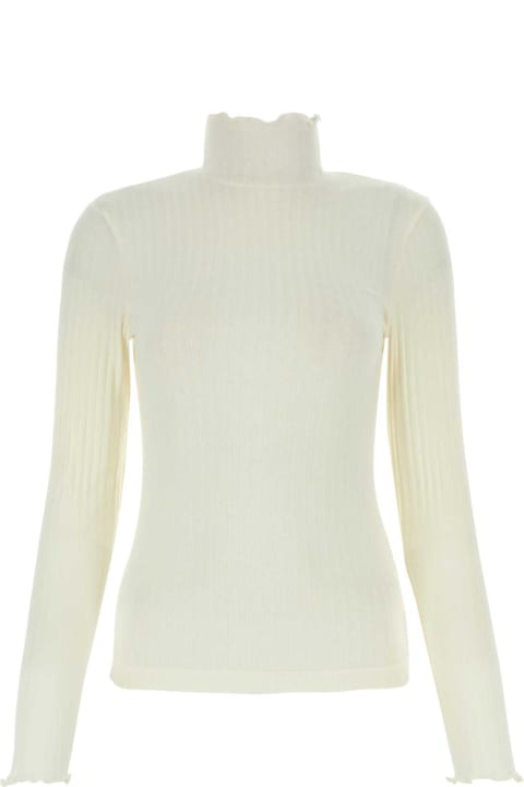 A.P.C. Sweaters for Women A.P.C. Ivory Cotton Alabama Top
