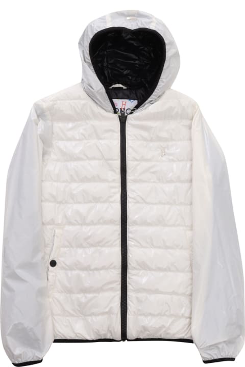 Coats & Jackets for Girls Herno White Padded Jacket