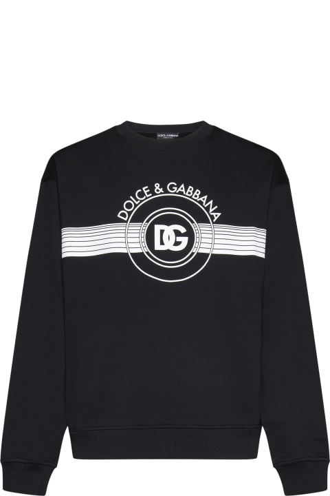 Dolce & Gabbana Fleeces & Tracksuits for Men Dolce & Gabbana Cotton Crew-neck Sweatshirt