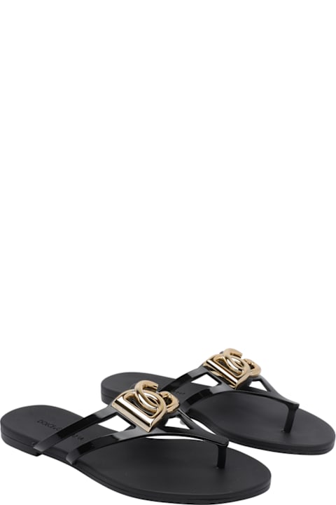 Dolce & Gabbana Logo Flip-flop