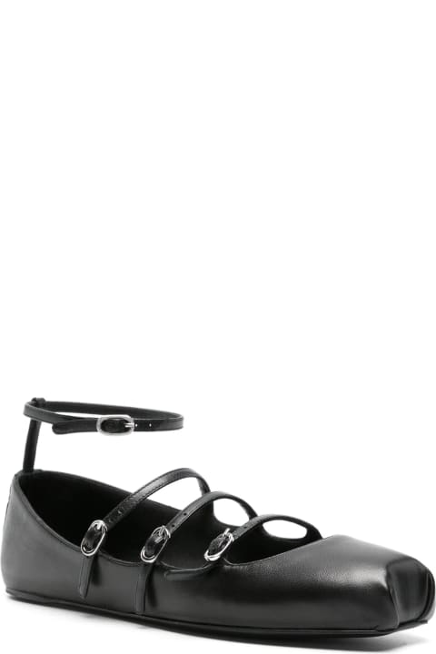 Alexander McQueen Shoes for Women Alexander McQueen Black Ballerinas With Straps