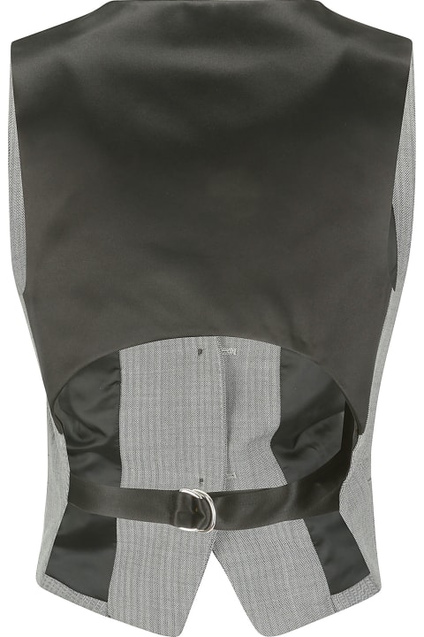 Helmut Lang Clothing for Women Helmut Lang Tux Vest.str Wool Hr