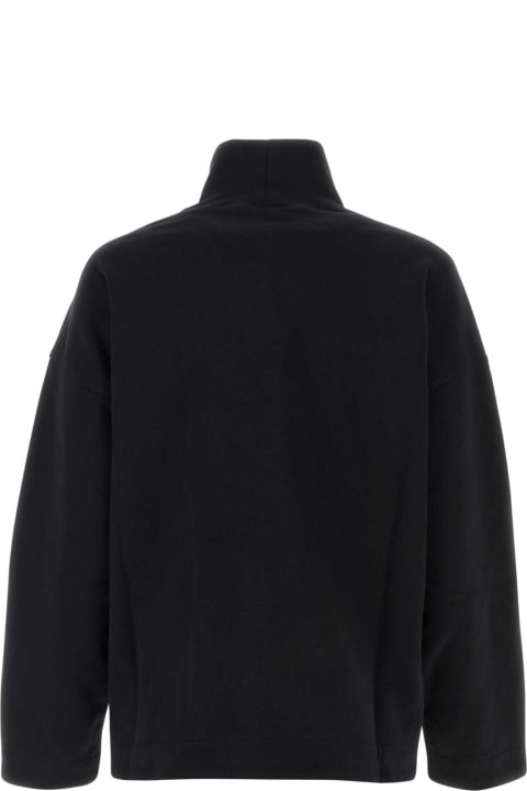 ウィメンズ Gucciのフリース＆ラウンジウェア Gucci Black Cotton Oversize Sweatshirt