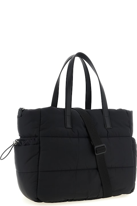 Homeware Moncler Logo Patch Baby Changing Bag