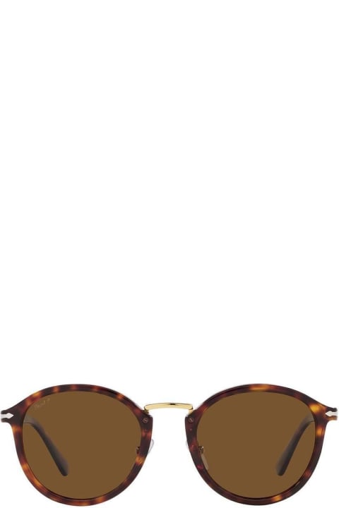 メンズ Persolのアイウェア Persol Round Frame Sunglasses