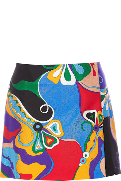 Fashion for Women Pucci Orchidee Print Mini Skirt