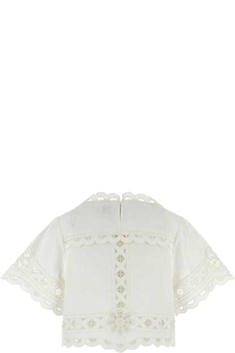 Isabel Marant Clothing for Women Isabel Marant White Cotton Parissa Top