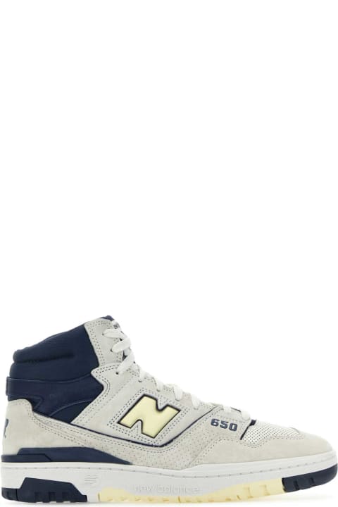 Homeware New Balance Multicolor Leather And Suede 650 Sneakers