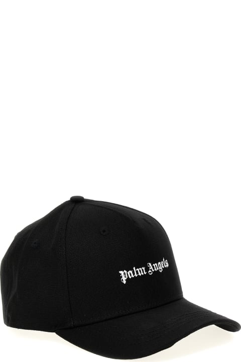 Palm Angels Hats for Men Palm Angels Logo Embroidery Cap