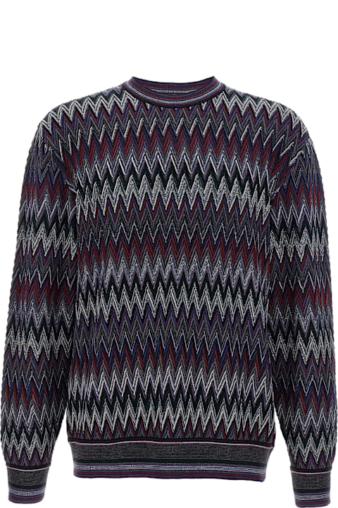 Missoni for Kids Missoni Zigzag Pattern Sweater