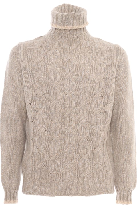 Homeware Fedeli Turtle-neck L/s Knitted Sweater Man