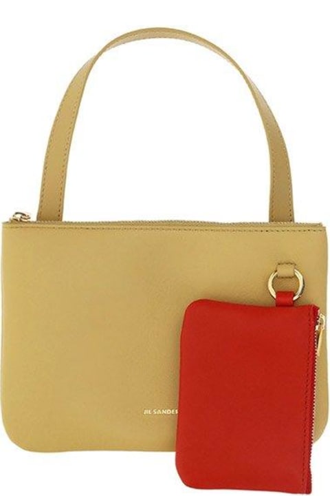 Homeware Jil Sander Logo-printed Zipped Crossbody Bag