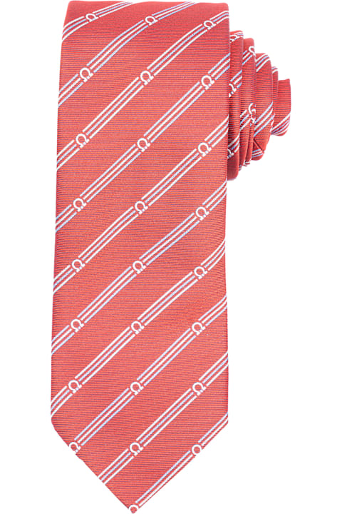 Ties for Men Ferragamo Salvatore Ferragamo Ties Bordeaux