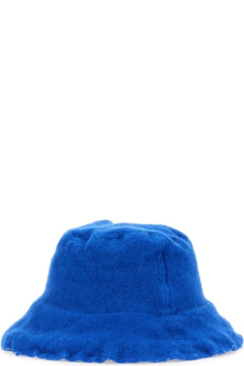 Comme des Garçons Shirt Hats for Men Comme des Garçons Shirt Wool Bucket Hat