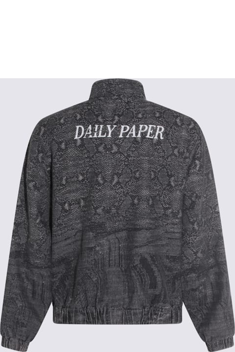 Daily Paper لـ Women Daily Paper Denim Snake Track Casual Jacket