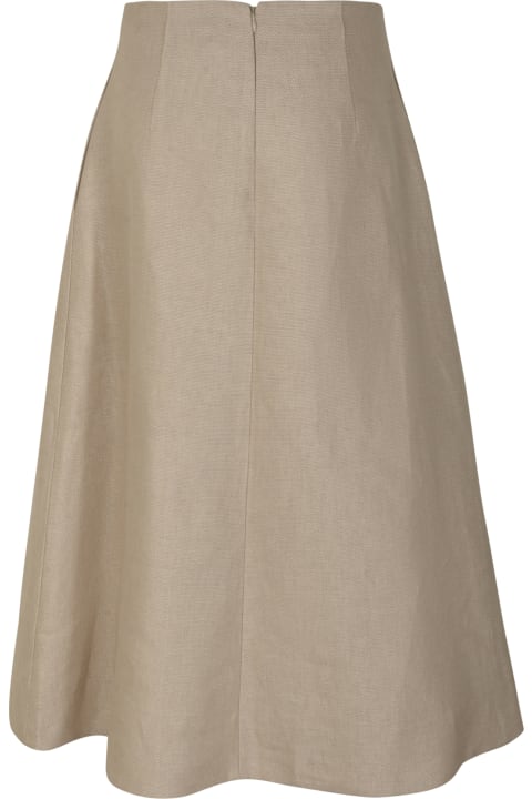 Theory Skirts for Women Theory Rear Zip Flared Skirt