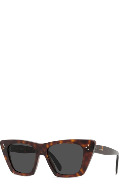 Sale for Women Celine Celine Cl40187i Celine 3 Dots 52a Havana Sunglasses