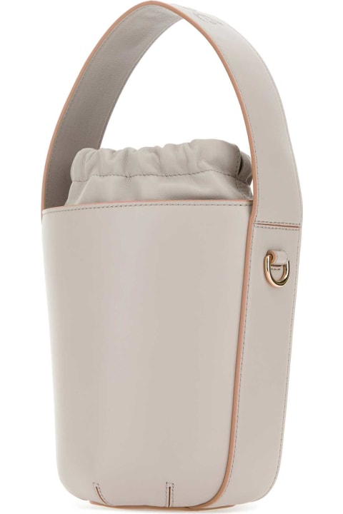 Chloé for Women Chloé Light Pink Leather Bucket Bag