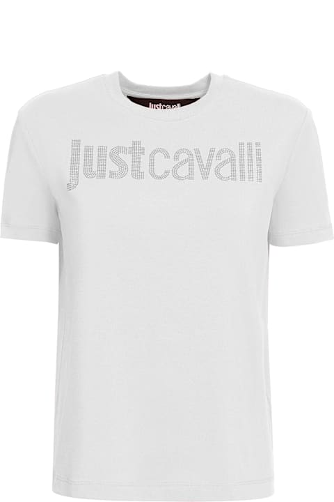 Homeware Just Cavalli Just Cavalli White Short Sleeves T-shirt