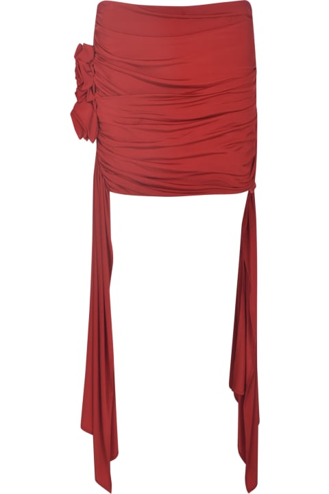 Fashion for Women Magda Butrym Wrap Sided Short Skirt