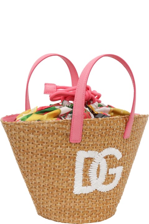 Dolce & Gabbana for Girls Dolce & Gabbana D&g Straw Bag