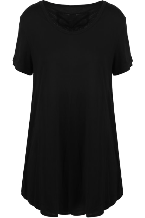Rundholz Black Label Long Oversized T-shirt With Double Layer Hem