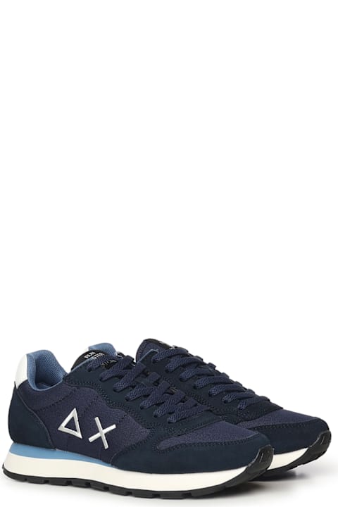 Sun 68 لـ Women Sun 68 Tom Sneaker In Nylon And Suede