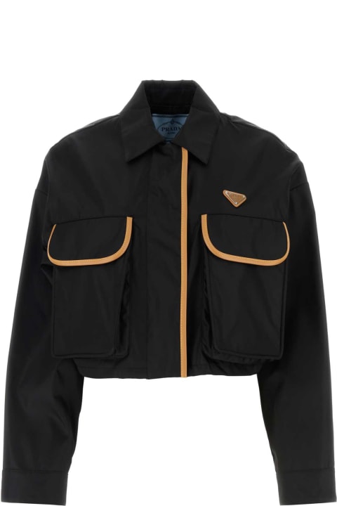 Prada for Women Prada Black Re-nylon Jacket