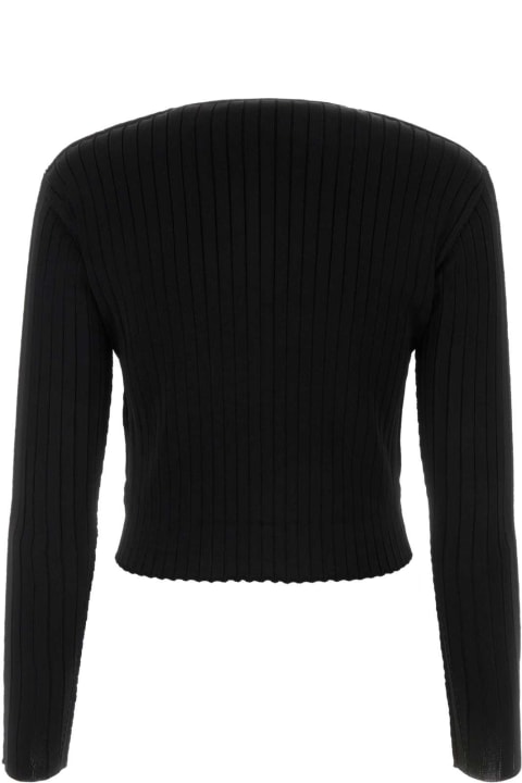 Clothing for Women Marni Black Viscose Blend Cardigan