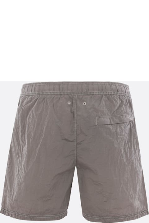 メンズ Stone Islandのボトムス Stone Island Logo Patch Nylon Swim Shorts