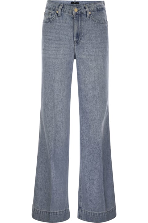 Homeware 7 For All Mankind Modern Dojo Tailorless - High Waisted Flared Jeans