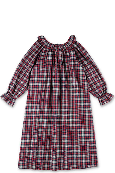 Bonpoint ملابس داخلية لـ بنات Bonpoint Kid - Blessing Checkered Nightdress