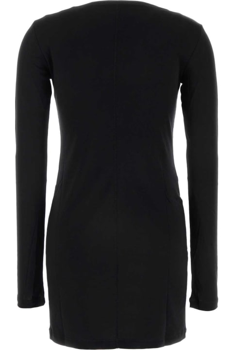 Miu Miu Dresses for Women Miu Miu Black Jersey Mini Dress