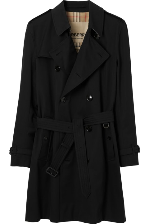 Coats & Jackets for Men Burberry Belted Double-breasted Trench Coat