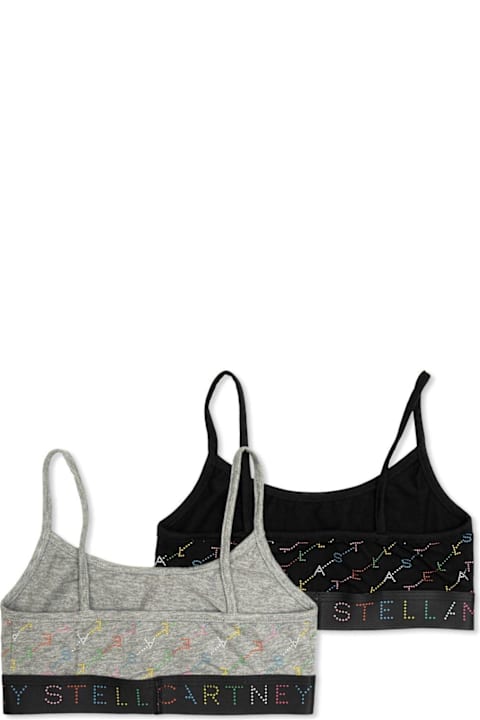 Stella McCartney Underwear for Girls Stella McCartney Stella Mccartney Logo Printed Pack Of Two Kids