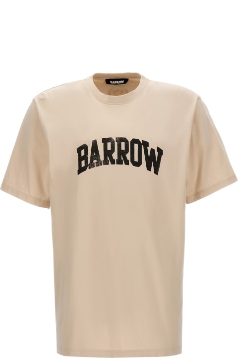 ウィメンズ Barrowのトップス Barrow Logo Print T-shirt