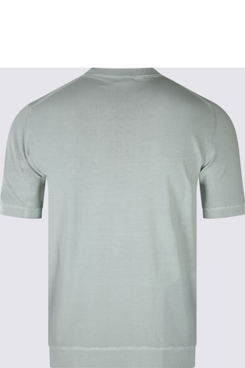 Eleventy Topwear for Men Eleventy Grey Cotton T-shirt
