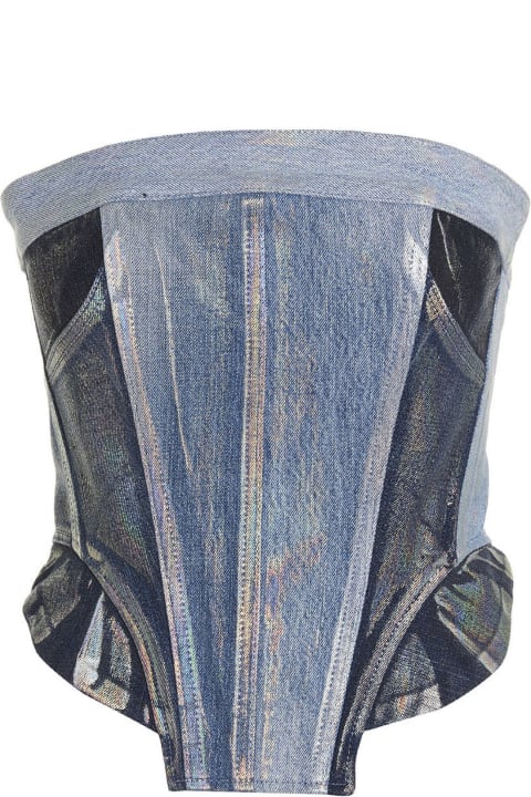 Underwear & Nightwear for Women 1/OFF Top 'corset Jeans Coated'