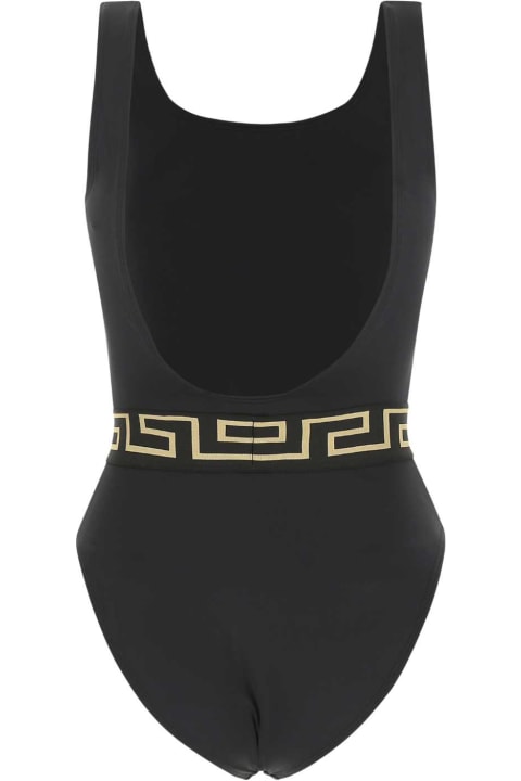 Versace Swimwear for Women Versace Black Stretch Nylon Swimsuit
